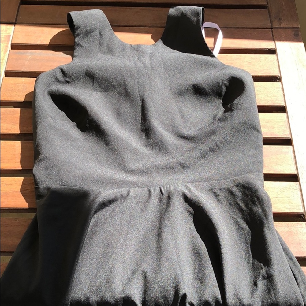 Naven Black Cross Back Dress